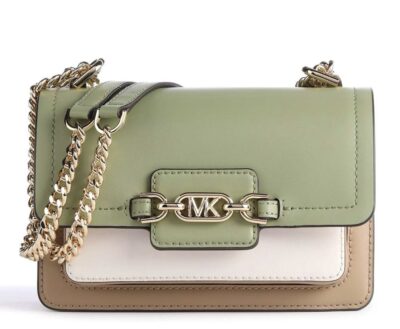 Сумка Michael Kors Heather Mini Зеленая N