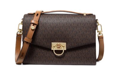 Сумка Michael Kors Hendrix Medium Коричневая N