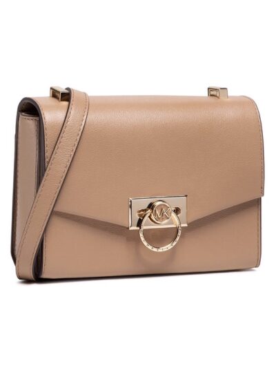Сумка Michael Kors Hendrix Medium Коричнево бежевая N