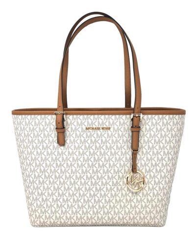 Сумка Michael Kors Jet Set Кремовая N