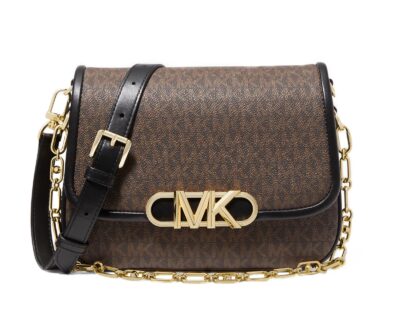 Сумка Michael Kors Parker Темно коричневая N