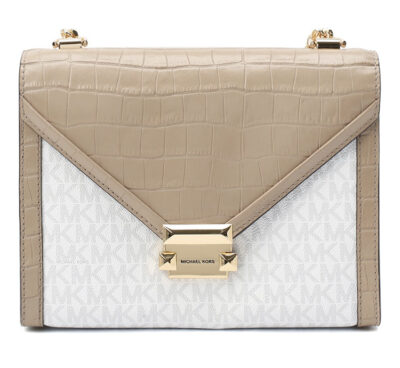 Сумка Michael Kors Whitney Бежевая N