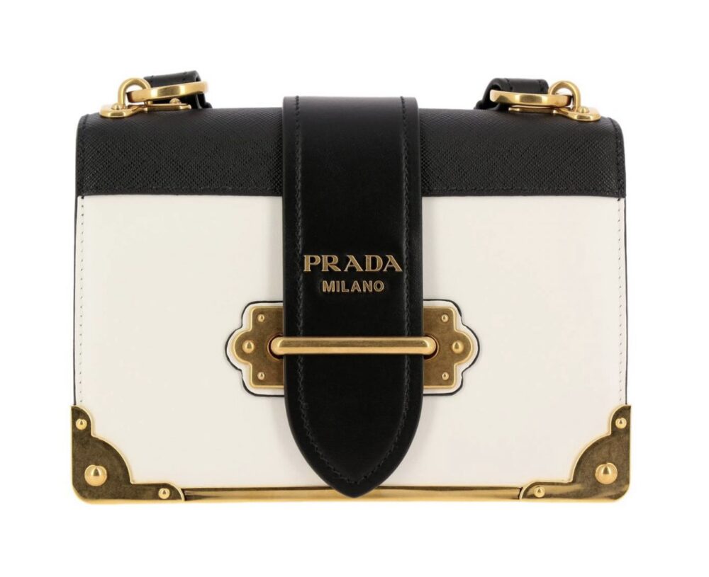 Сумка Prada Cahier Белая N