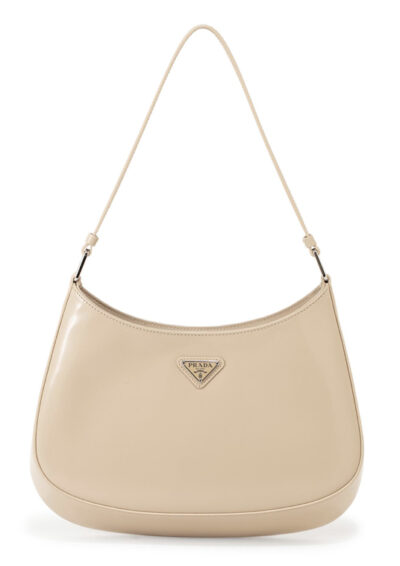 Сумка Prada Cleo Бежевая N