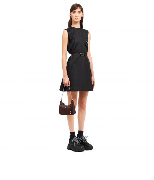 Сумка Prada Re edition Темно коричневая N scaled