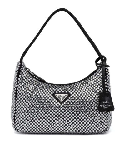 Сумка Prada Серебряная N