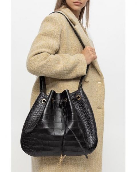 Сумка Saint Laurent Paris Vii Flat Черная N
