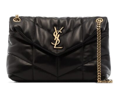 Сумка Saint Laurent Puffer Loulou Medium Черная N