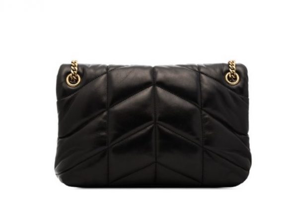Сумка Saint Laurent Puffer Loulou Small Черная N