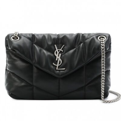 Сумка Saint Laurent Puffer Loulou Small Черная N