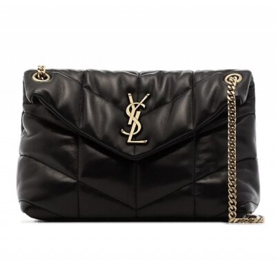 Сумка Saint Laurent Puffer Loulou Small Черная N