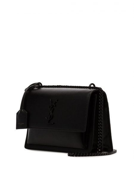 Сумка Saint Laurent Sunset Monogram Medium Черная N