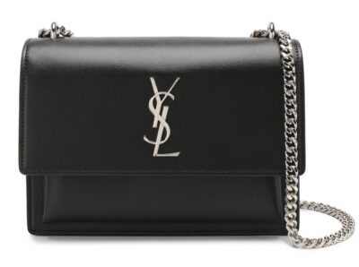 Сумка Saint Laurent Sunset Monogram Medium Черная N