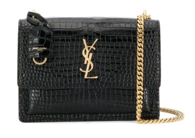 Сумка Saint Laurent Sunset Черная N