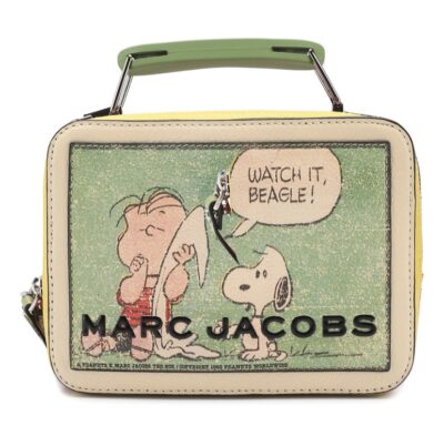 Сумка The Marc Jacobs The Mini Box Peanuts X Marc Jacobs Зеленая N