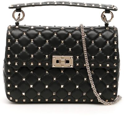 Сумка Valentino Garavani Rockstud Spike Черная N