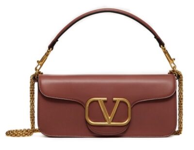 Сумка Valentino Loc Коричневая N
