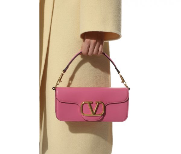 Сумка Valentino Loc Розовая N