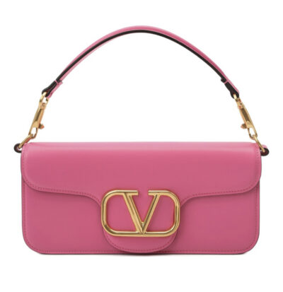 Сумка Valentino Loc Розовая N