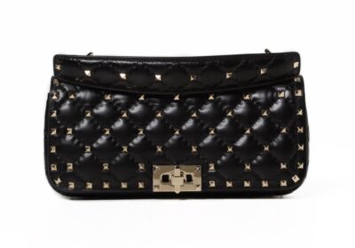 Сумка Valentino Rockstud Spike Черная N