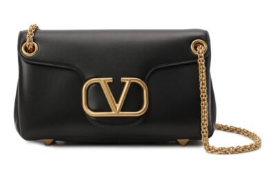 Сумка Valentino Stud Sign Черная N