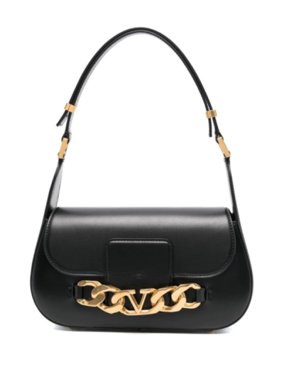 Сумка Valentino Vlogo Черная N
