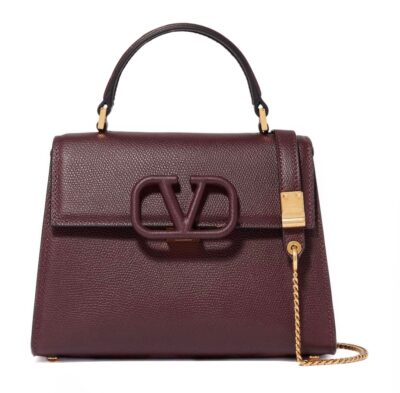 Сумка Valentino Vsling Бордовая N