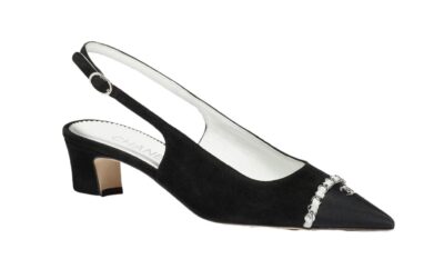 Туфли Chanel Suede Calfskin Черные F
