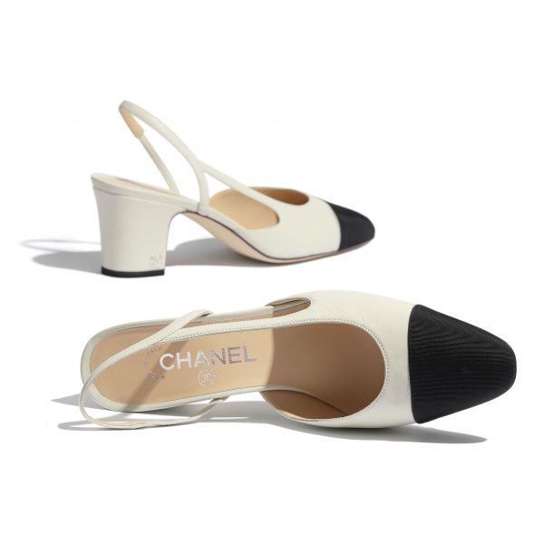 Туфли Chanel Белые F scaled