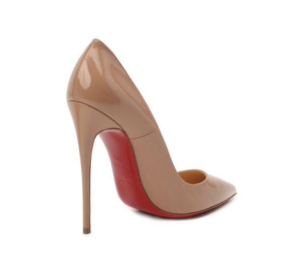 Туфли Christian Louboutin So Kate Бежевые F