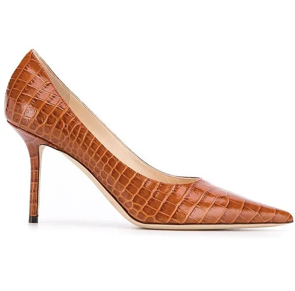 Туфли Jimmy Choo Love Коричневые F