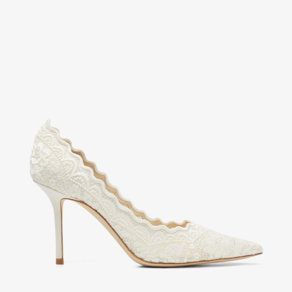 Туфли Jimmy Choo Love Кремовые F