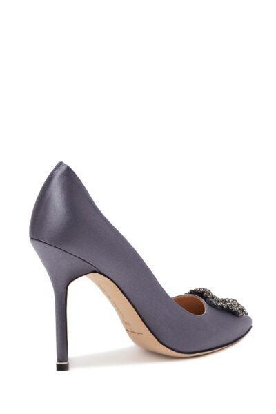 Туфли Manolo Blahnik Hangisi Серые F