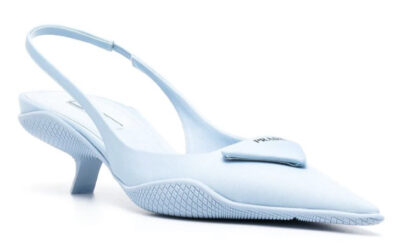 Туфли Prada Голубые F