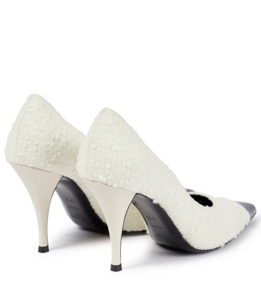 Туфли Saint Laurent Vesper Белые F