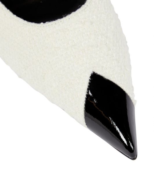 Туфли Saint Laurent Vesper Белые F