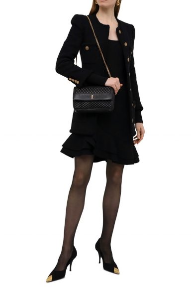 Туфли Saint Laurent Vesper Черные F