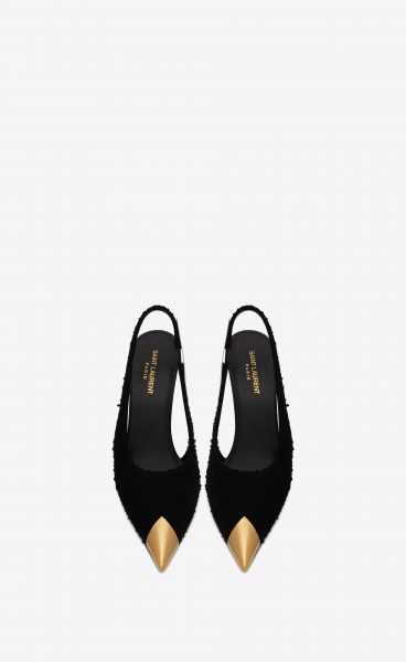 Туфли Saint Laurent Vesper Черные F scaled