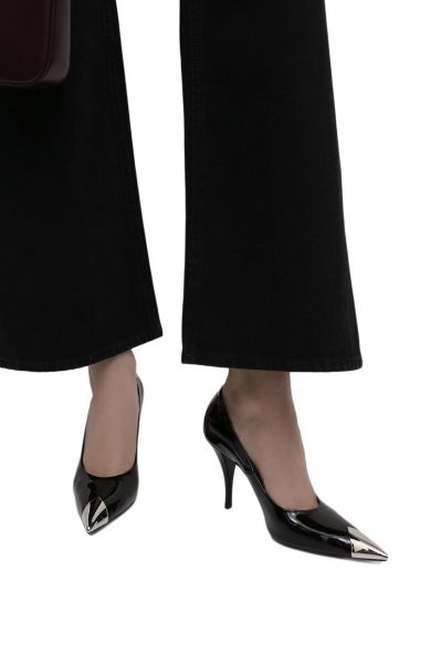 Туфли Saint Laurent Vesper Черные F