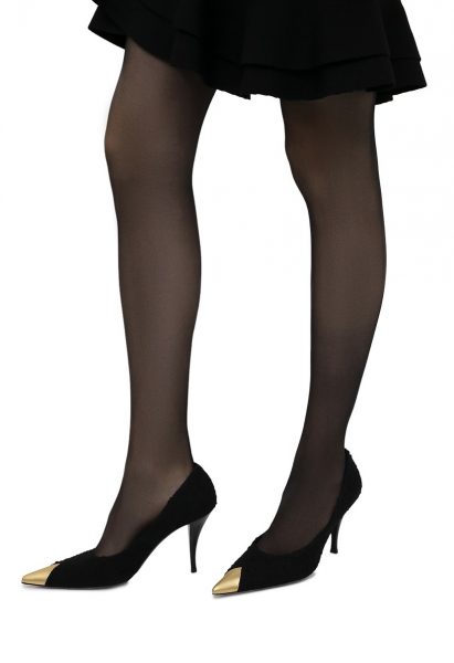 Туфли Saint Laurent Vesper Черные F