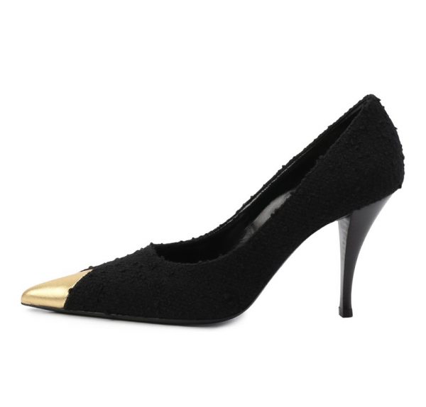 Туфли Saint Laurent Vesper Черные F
