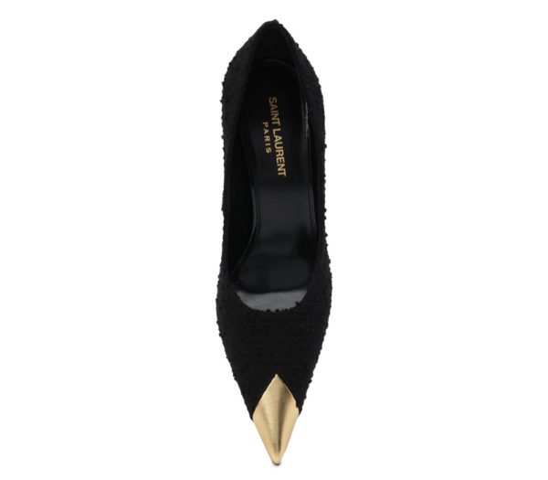 Туфли Saint Laurent Vesper Черные F