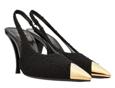 Туфли Saint Laurent Vesper Черные F