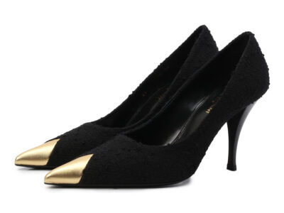 Туфли Saint Laurent Vesper Черные F