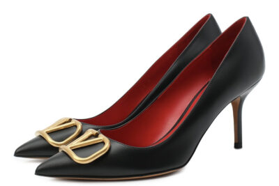 Туфли Valentino Garavani Vlogo Черные F