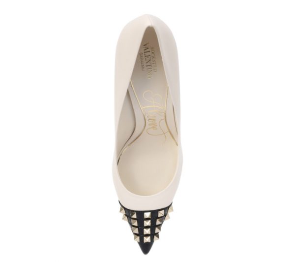 Туфли Valentino Rockstud Alcove Белые F