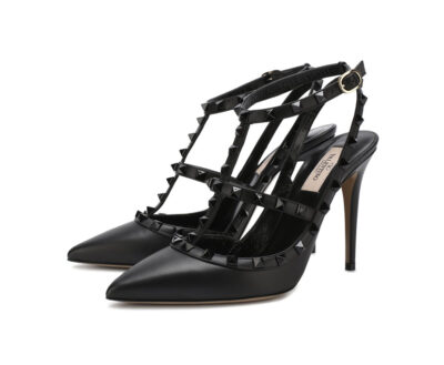 Туфли Valentino Rockstud Черные F