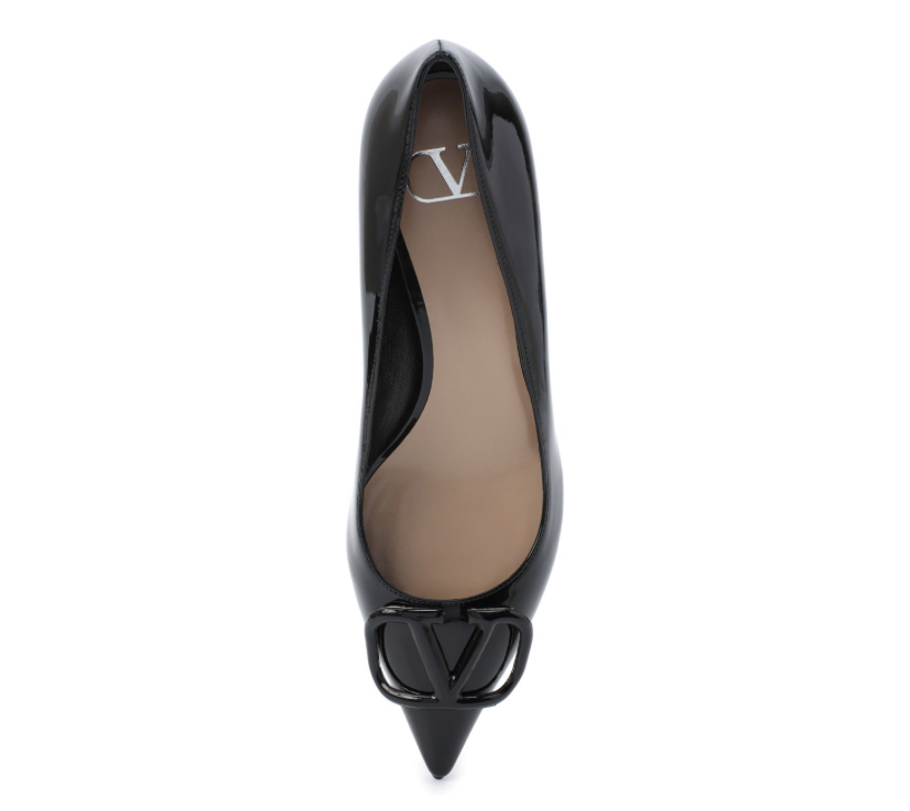 Туфли Valentino Vlogo Черные F