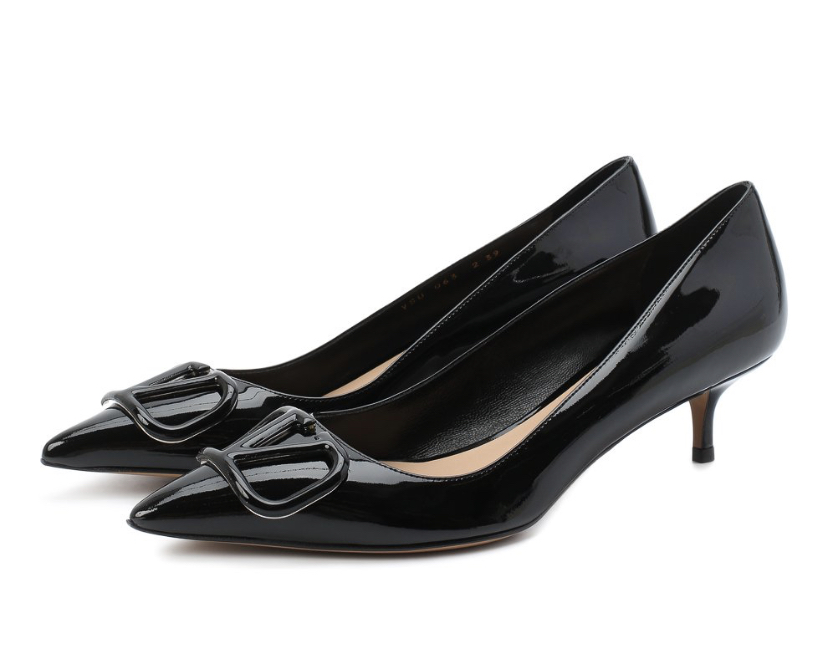 Туфли Valentino Vlogo Черные F