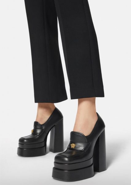 Туфли Versace Intrico Черные F